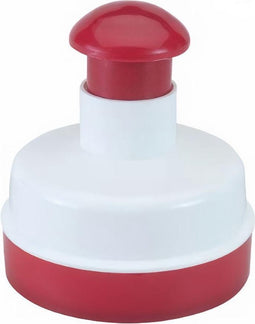 Metaltex Kitchen Helpers Hamburgerpers 11 cm Rood/Wit