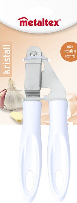 Metaltex - Knoflookpers - RVS - Uitneembaar binnenwerk voor eenvoudige schoonmaak