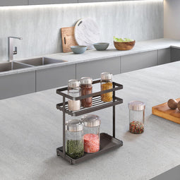 Metaltex Kruidenrek industrieel 2 niveaus Metaltex