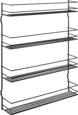 Metaltex - Kruidenrek Pepito 4 - 4 lagen - Zwart - 36x8x45 cm