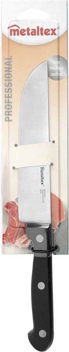 Metaltex Professional Chefmes 28 cm Zwart/RVS