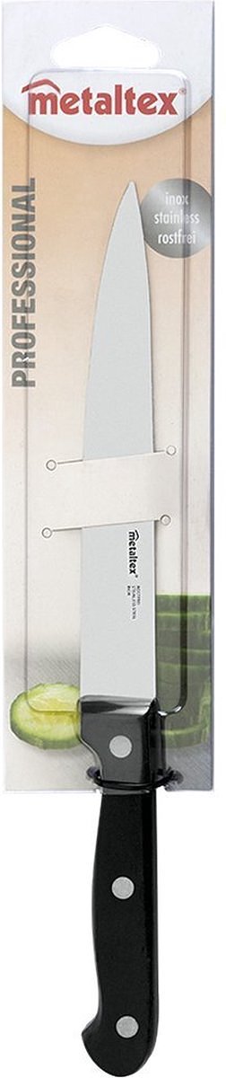Metaltex professioneel vleesmes roestvrij staal 28,5 cm