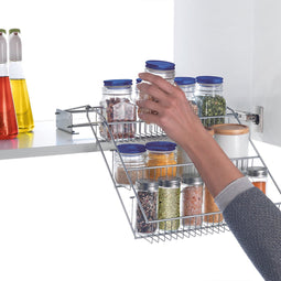 Metaltex - Uitklapbaar kruidenrek - Up & Down - Inclusief schroeven