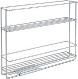 Metaltex - Uitschuifbaar Kruidenrek - Vastplakken - Zilvergrijs - Inclusief montagemateriaal - video