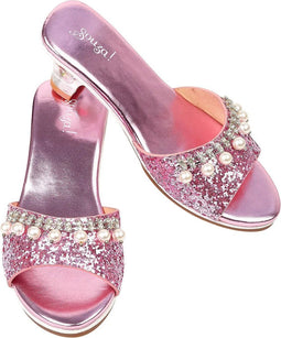 Souza - Slipper - Hoge hak Marie-Claire - Roze Metallic - Maat 27 / 28