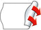 METO Prijslabels 9506163 Permanent hechtend Breedte etiket: 26 mm Hoogte etiket: 12 mm Wit 1 stuk(s)