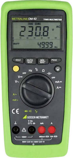 MetraLine DM62 - Professionele TRMS digitale multimeter