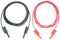 Metrel S 2012 Veiligheidsmeetsnoerenset 10 m Rood, Zwart 1 stuk(s)