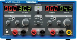 Metrix AX 503F Labvoeding, regelbaar 0 - 30 V/DC 0 - 2.5 A Aantal uitgangen: 3 x