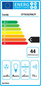 Candy CFT610/4W/P Inbouw Wit 209 m³/uur C