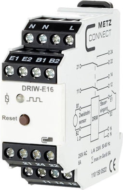 Metz Connect 1101500522 Bewakingsrelais 230 V/AC (max) 2x wisselcontact 1 stuk(s)