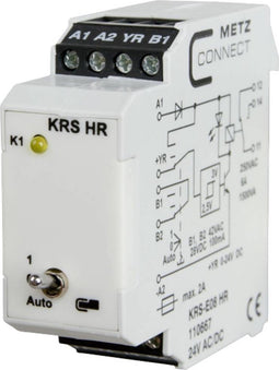 Metz Connect 110667 Drempelwaardeschakelaar 24, 24 V/AC, V/DC (max) 1x wisselcontact 1 stuk(s)