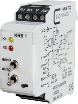 Metz Connect 110672 Drempelwaardeschakelaar 24, 24 V/AC, V/DC (max) 2 niveaus 1 stuk(s)