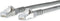 Metz Connect 1308451533-E RJ45 Netwerkkabel, patchkabel CAT 6A S/FTP 1.50 m Grijs Snagless 1 stuk(s)