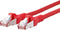 Metz Connect 1308455066-E RJ45 Netwerkkabel, patchkabel CAT 6A S/FTP 5.00 m Rood Snagless 1 stuk(s)