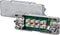 Metz Connect 130863-E Verdeeldoos Flexibel: - Massief: 0.128-0.325 mm² Aantal polen: 8 1 stuk(s) Zilver