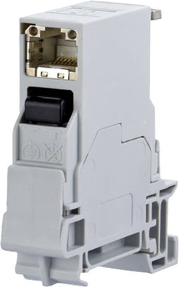 Metz Connect 1401806113KE Netwerkdoos DIN-rails CAT 6 Lichtgrijs
