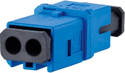 Metz Connect 1402K00820MI Connector voor glasvezelkabels Blauw 1 stuk(s)