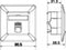 Metz Connect E-DAT Datacontactdoos Aderpaar - 130C370002-I - E2GTN