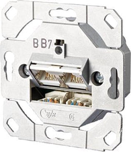 Metz Connect E-DAT Datacontactdoos Aderpaar - 130C381200-I - E2GTP