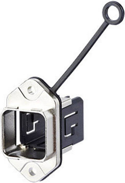 Metz Connect E-DAT Industry IP67 V14 14010833C0MN Behuizing, inbouw Zilver 1 stuk(s)