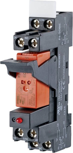 Metz Connect RM 21-21 24 V AC Relais 24 V/AC (max) 2x wisselcontact 1 stuk(s)
