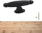 Meubelknoppen /Greep zwart inclusief bevestigingsbout| 6cm | Kastknop | Meubelhandvat | Landelijke greep | Industriële Keukengreep | Hand Grepen | Knop Robuust | Meubelknop | Metaal | Strak Meubelbeslag | Kastknoppen | Handvat | Keuken Greep |