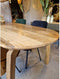 Meubelplaats Eettafel Clément Deens Ovaal 180x100 cm van Mangohout - Elegant en Modern Design