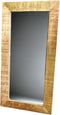 Meubelplaats Mangohout Spiegel Joost van 200 bij 100 cm - Mangohout - 200x100 cm - Massief Houten Lijst