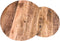 Meubelplaats salontafel Industrieel Lenny Set van 2 mangohout - 52x41 & 41x33 cm - bijzettafel set - mangohout & metaal