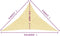 vidaXL - Zonnezeil - 160 - g/m² - 4x4x5,8 - m - HDPE - beige