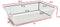 Meuwissen Agro Lekbak - Wasmachine lekbak - 50 x 34 x 12 cm - Wit