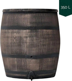 Meuwissen agro - Roto regenton 350 liter dia. 80 x h.107 cm bruin...