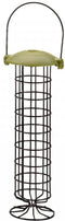 Meuwissen Agro Vetbollensilo - Smart Twist Top - groen/zwart - metaal - 11 x 30 cm - vogelvoeder