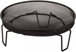 Meuwissen Agro Voederschotel tafelmodel - metaal - 9 x 24 cm - zwart - vogel voeder - zaden en noten