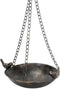 Meuwissen Agro Vogelbad/voederschaal - bruin - ijzer - 28.5 x 22 x 10 cm - drinkschaal voor tuinvogels