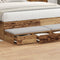 vidaXL - Bedladen - - - Gerecycled - Hout, - 160 - x - 36,5 - x - 16,5 - cm