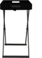vidaXL - Klaptafel - 48x34x61 - cm - MDF - zwart