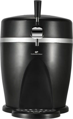 CONTINENTAL EDISON Bierdispenser 5L MB5B3 - Zwart