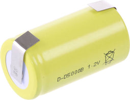 Mexcel D5000B Speciale oplaadbare batterij D (mono) U-soldeerlip, Flat-top NiCd 1.2 V 5000 mAh
