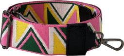 MEXICO - Bag strap - Festival tassenriem - Schouderband - Schouderriem tas - Tassen riem - Tas hengsel - Tassen band - gitaar strap - cameratas band - cross body - verstelbare riem - bag belt - handtas bandje - Kleurrijk