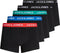 Jack & Jones - Boxershorts - 5-pack - Zwart