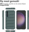 imoshion Hoesje - Geschikt voor Samsung Galaxy S23 FE - EasyGrip Backcover - Donkergroen