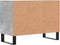 vidaXL - Tv-meubel - 69,5x30x50 - cm - bewerkt - hout - betongrijs