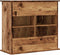 vidaXL - Aquariumstandaard - 81x36x73 - cm - bewerkt - hout - oud - houtkleurig