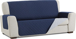 Bankhoes Beige 3 plaatsen 180 x 200 cm