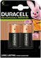 Duracell C 3000 mAh - Oplaadbare Batterijen - 2 stuks (2 stuks)