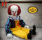 Mezco Toys It Pluche knuffel Stephen Kings It 1990 Pennywise 46 cm Multicolours