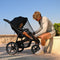 Deryan Bolt - Hardloop kinderwagen - Inclusief muggennet en luchtpomp - Creme