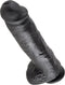 Pipedream King Cock Realistische Dildo met Ballen en Zuignap - beige - 28 cm